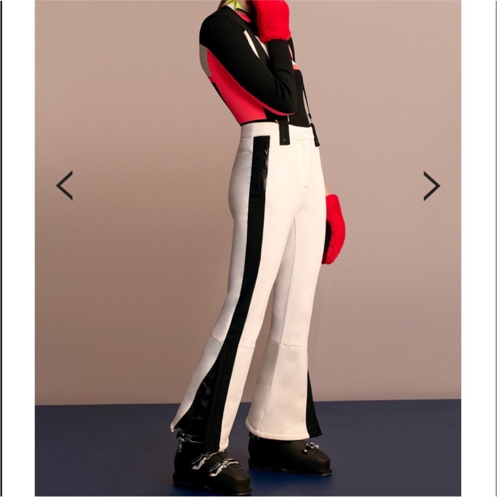 Topshop SNO White and Black Flared Pants